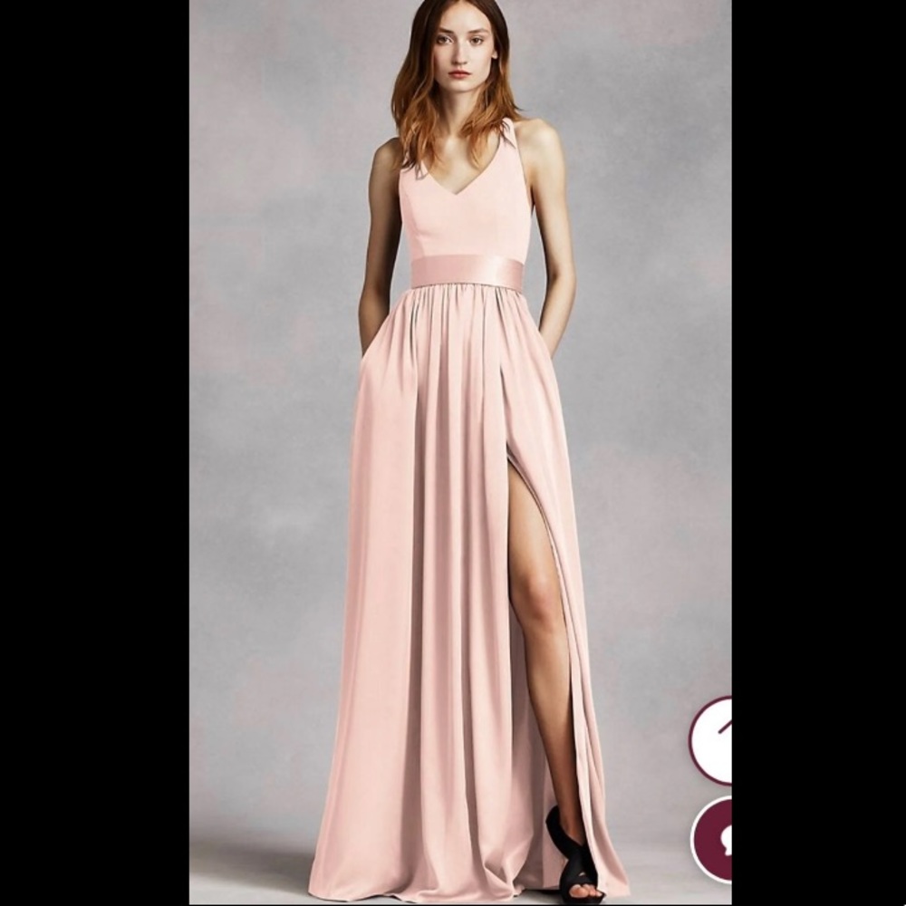 White by Vera Wang Bridesmaid Dress